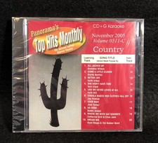 0511-C November 2005 COUNTRY TOP HITS MONTHLY KARAOKE CDG