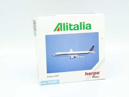 Herpa Aereo Airlines 1/500 - Airbus A321 Alitalia