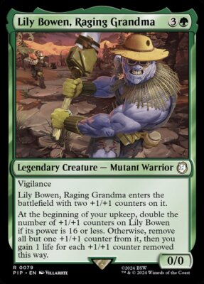 MTG Fallout R Lily Bowen, Raging Grandma #0079