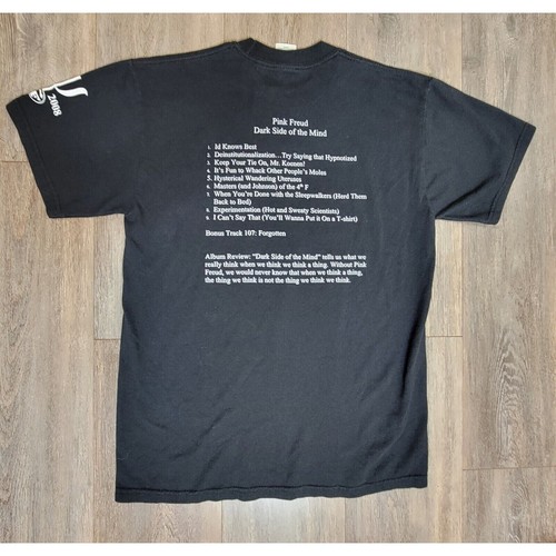 Pink Freud Dark Side Of The Mind Funny Psychology Freudian T-Shirt Size M - Picture 9 of 10