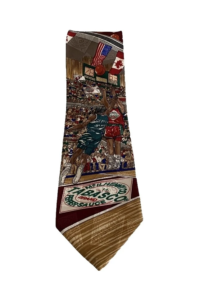 Lazos de Corbata TABASCO baloncesto para hombres