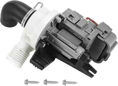 Washer Drain Pump For Whirlpool WTW6400SW2 WTW6400SW3 WTW6500WW1 WTW6600SB0