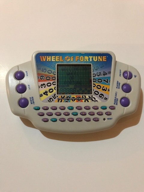 Wheel Of Fortune Handheld Game Wheel Of Fortune Handheld Game