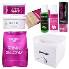 Waxness Face Waxing Kit with Mini W-Cube White