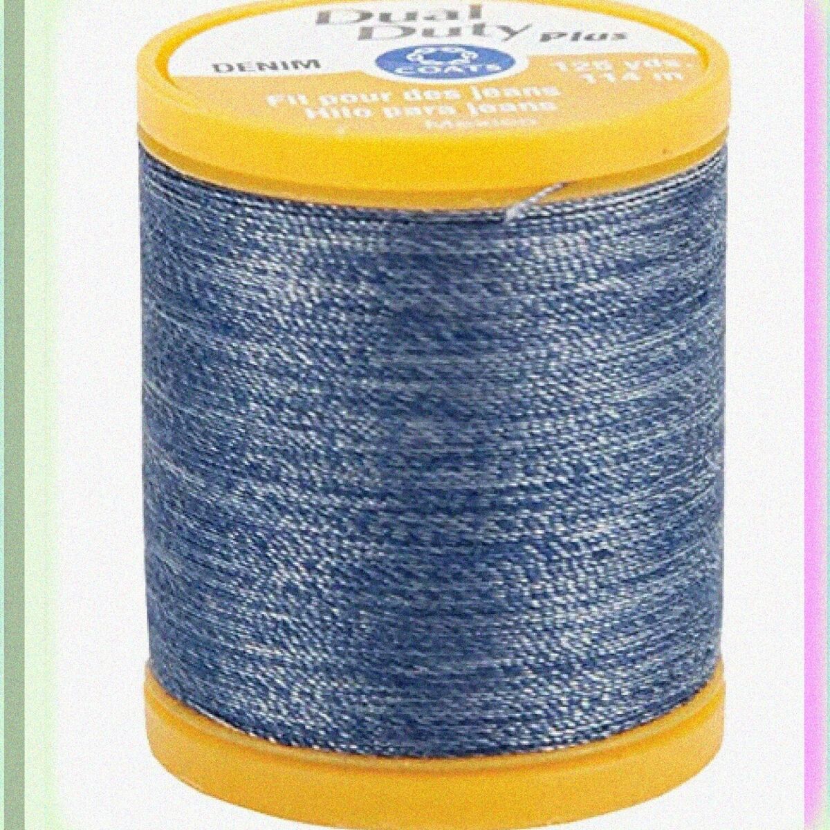 DenimCraft Dual Duty Thread, 125-Yard, Blue Stitch 3 | eBay DenimCraft Dual Duty Thread, 125-Yard, Blue Stitch 3 | eBay