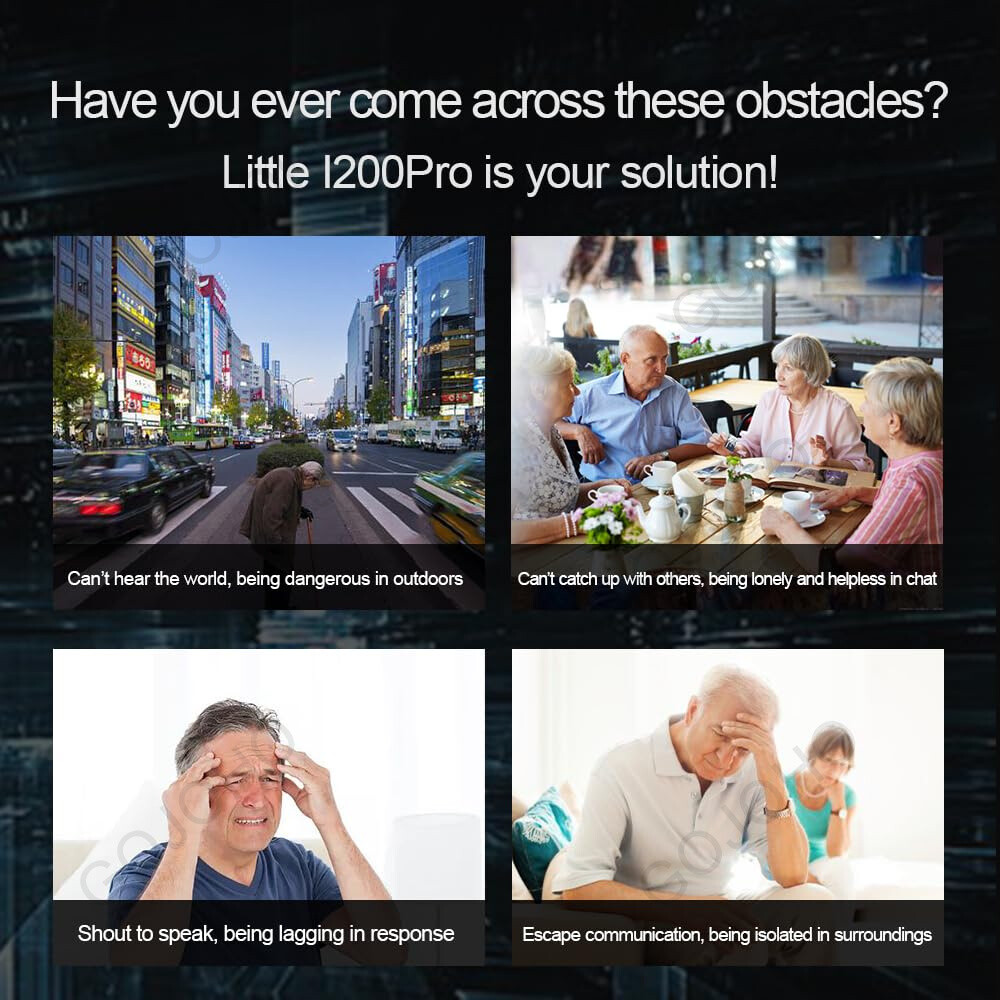 MiNi Digital Invisible Hearing Aids Small Sound Voice Amplifier Enhancer L/R USA