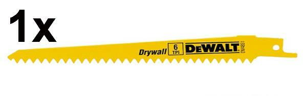 x DEWALT DW4851 RECIPROCATING SAW BLADE 6