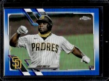 2021 Topps Chrome Update Baseball Jorge Ona Blue Refractor RC /199