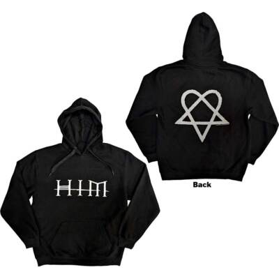 HIM Logo Sweatshirt Black New