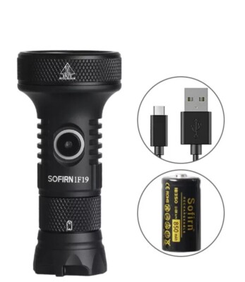 Sofirn IF19 2000LM SST40 Rechargeable Tourch,IP68,Mini EDC LED Flashlight