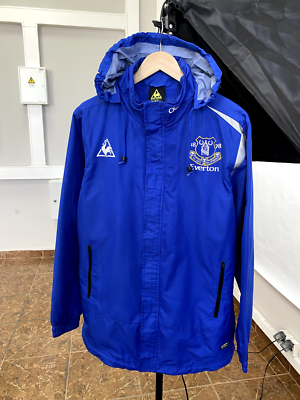 Vintage 90s Everton Le Coq Sportif Chang Football Soccer size M