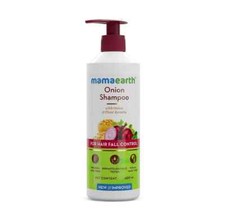 Mamaearth Onion Shampoo for Anti Hair Fall  Hair Growth with Onion Oil 400 ml