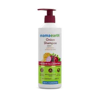 Mamaearth Onion Shampoo for Anti Hair Fall & Hair Growth with Onion Oil 400 ml