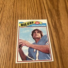 1977 Topps Dan Pastorini Houston Oilers 149 VG Free Shipping 