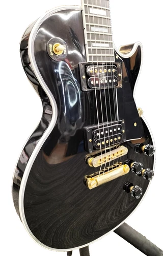 [Gibson] Les Paul Custom Shop VOS Ebony With Original Hard Case From JAPAN Rare