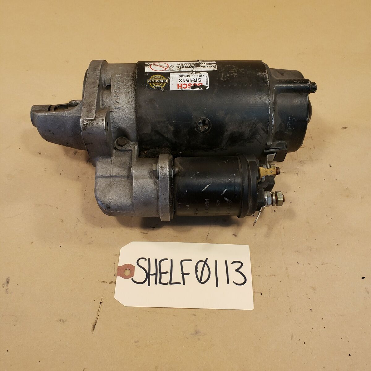 Jaguar XJ XJ6 Lucas 25684J 3M100 Rebuilt Starter Dtd 85 Jaguar XJ XJ6 Lucas 25684J 3M100 Rebuilt Starter Dtd 85