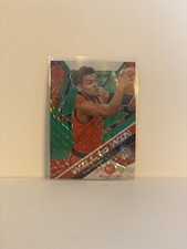 2019-20 Panini Mosaic Basketball Will to Win Green #11 Trae Young Atlanta Hawks 