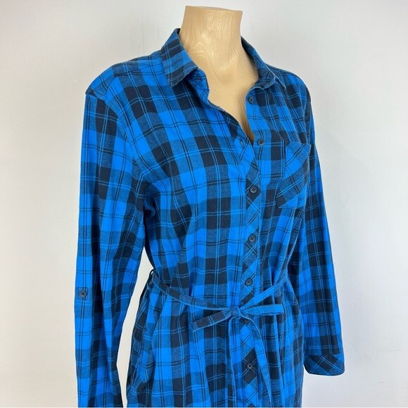 BC Clothing country plaid dress with pockets belt, we… Gem