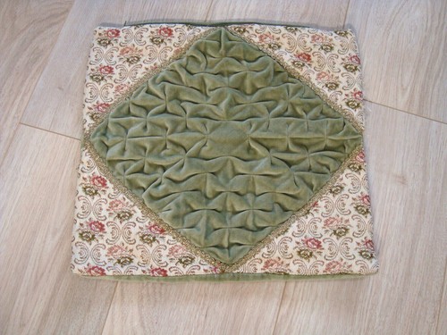Vintage German small Pillow Case - floral motifs - Picture 4 of 6