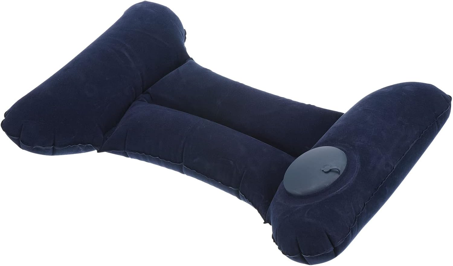 Inflatable Travel Pillow with Lumbar Support for Flights and Comfort-image