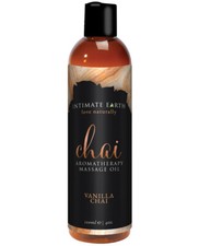 Intimate Earth Chai Massage Oil Vanilla  Chai 4 Oz