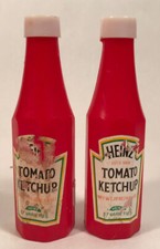 Heinz Ketchup Bottle Salt  Pepper Set, Vintage
