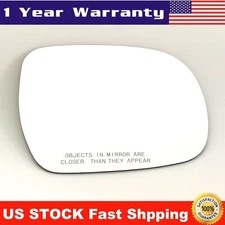 Mirror Glass Passenger Side RH For 2004-2010 Toyota Sienna Adhesive Replacement