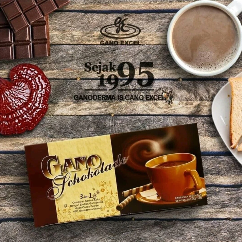 600g X 6 BOXES Gano Excel Schokolade Chocolate Nutritious Ganoderma Gano Lucidum - Image 4 of 4