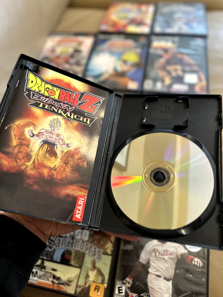 Dragon Ball Z: Budokai Tenkaichi (Sony PlayStation 2, 2005) W/ Manual and Box - Image 3 of 4