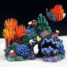 Tank Ornament Aquarium Landscape Coral Artificial Coral Fish Tank Decoration UK