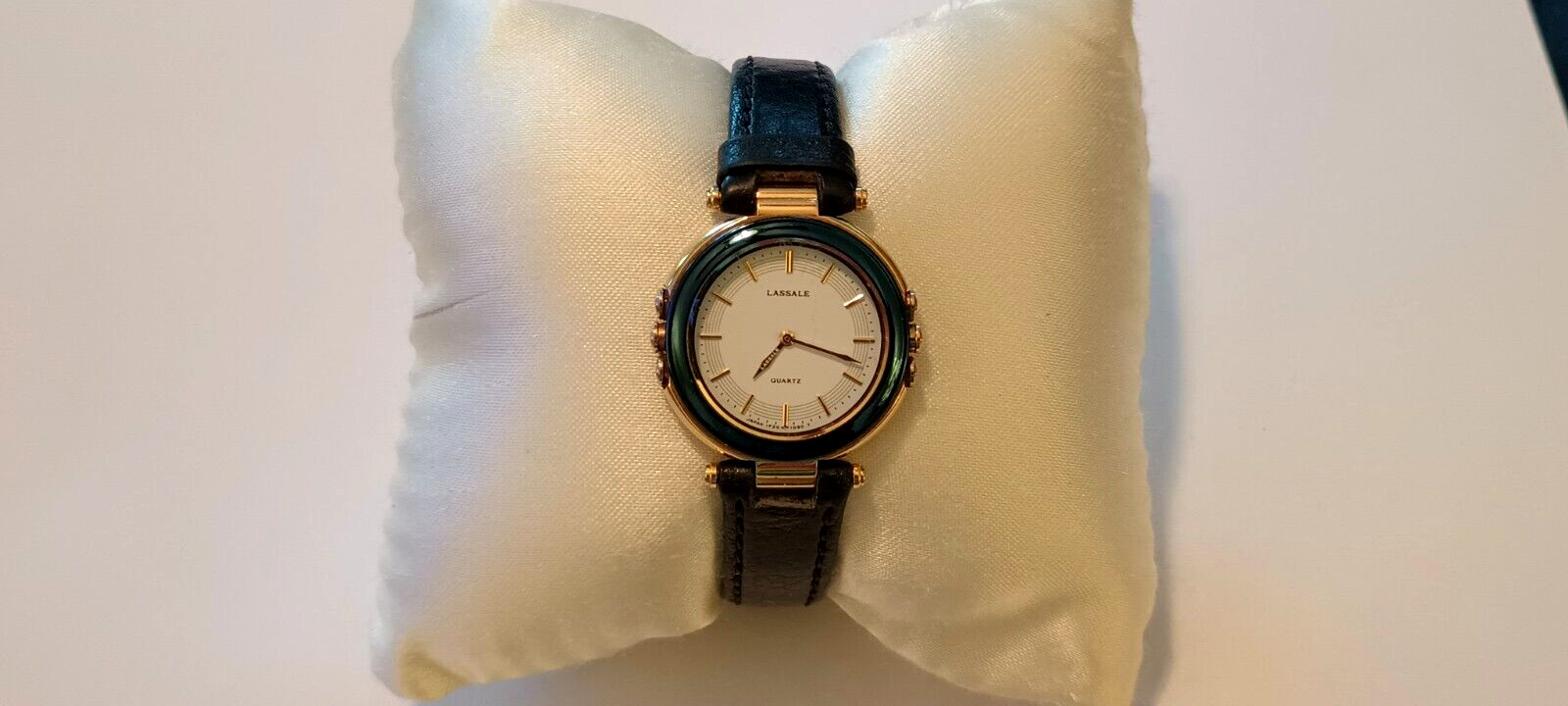 Lassale By Seiko 1F20-0D49 Women's Gold Tone & Blue … - Gem