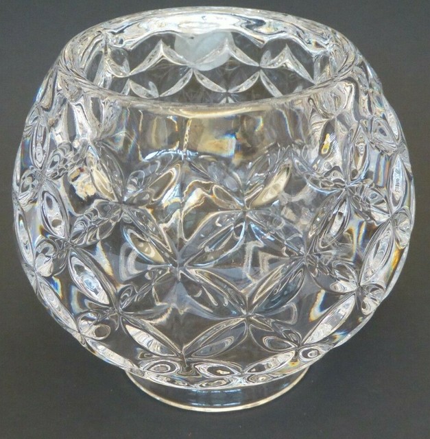 Blarney 24 Lead Crystal Globe Hurricane Lamp eBay