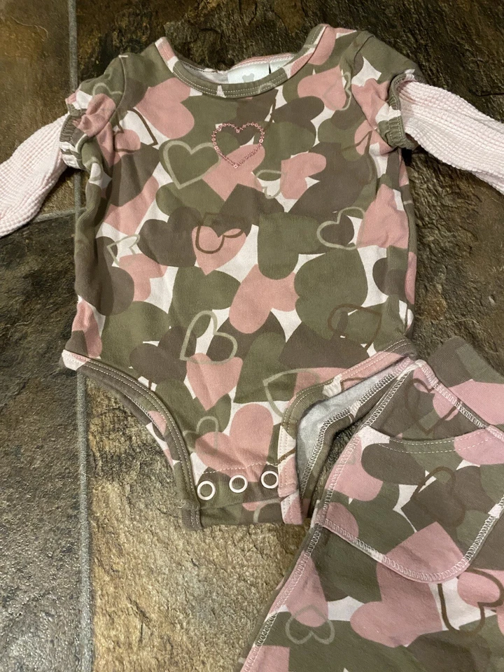 Детский камуфляжный наряд коала для девочек 3-6 месяцев - Изображение 3 из 4