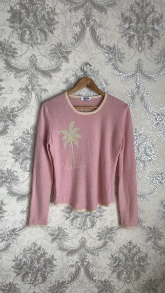 Women Moschino Sweater Pink Cashmere S