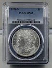 1921 S MORGAN SILVER DOLLAR PCGS MS63