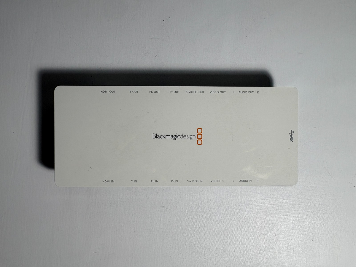 Blackmagic Design Intensity Shuttle USB 3.0 Capture Card From