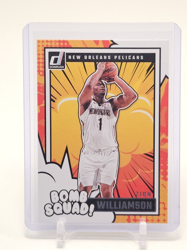 ZION WILLIAMSON 2024-25 DONRUSS BOMB SQUAD #4 PELICANS Q6572