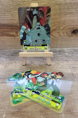 5 x Ben 10 Classic Lamincard Edibas Cartoon Network 5, 26, 57, 92, 118 Fehldruck