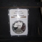 1996 NGC PF69 ULTRA CAMEO AMERICAN SILVER EAGLE