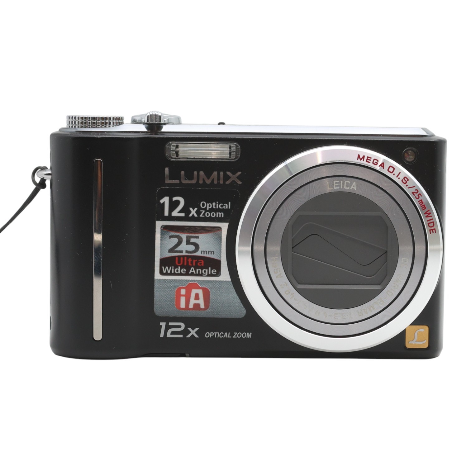 Panasonic Lumix DMC-TZ6 Digital Camera Compact Camera Black