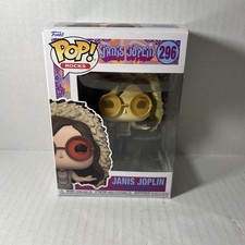 Funko Pop! Figura de música Rocks Vinyl Janis Joplin #296 con protector