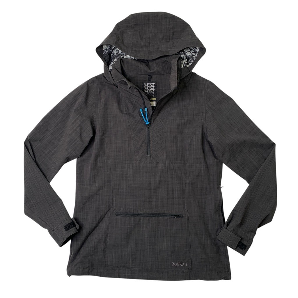 Burton Snowboarding Jacket Womens M Medium Grey Lotus Dryride