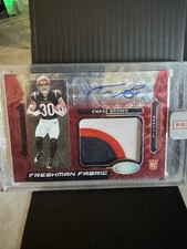 2023 Panini Certified - Freshman Fabric Signatures Chase Brown Mirror AU, 16/25