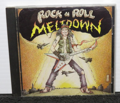 ROCK N ROLL MELTDOWN WARLOCK SCORPIONS CINDERELLA CD COMPACT DISC TESTED