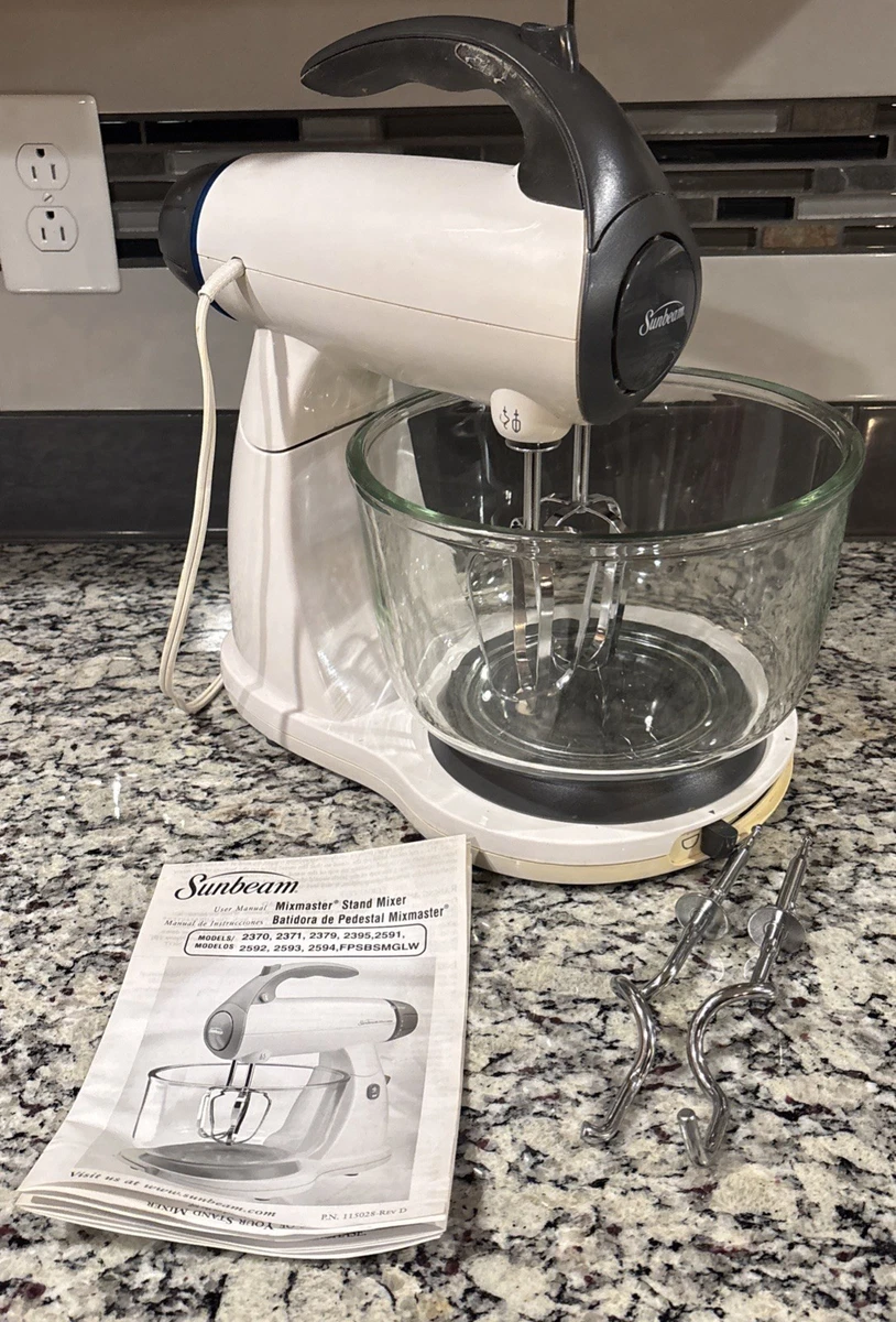Sunbeam White Countertop Mixers Just Listed 2026