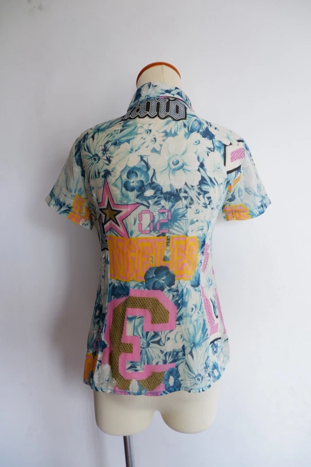 Vintage John Galliano Floral Blouses Shirts - Image 4 of 4