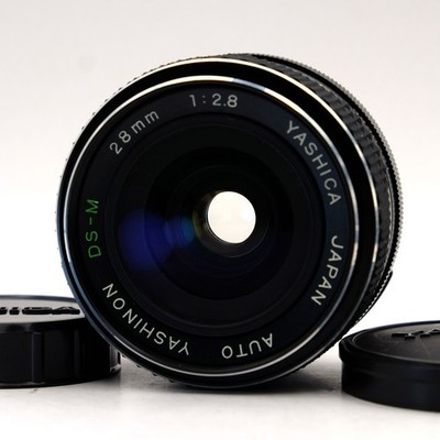 レア　yashinon ds-m 28mm f2.8 m42マウント Yashica Auto Yashinon DS-M 28mm f/2.8 MF Wide Angle Lens for M42