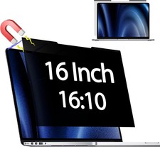 Screen Protector for 16 Inch Laptop, Removable Privacy Shield, Anti Glare
