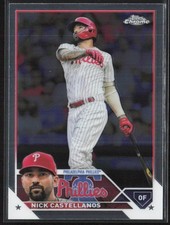 Nick Castellanos 2023 Topps Chrome: #181 Philadelphia Phillies
