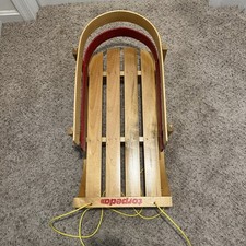 Vintage Torpedo B-40 Baby/Toddler Pull Sleigh - Made in Canada